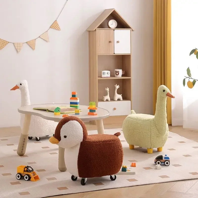 Mini chaise pour enfants, chaise coulissante en peluche pour bébé et tout-petit, nouveau style, à la mode, avancée, Fotelik Dla Dzieci, meubles pour chambre d'enfant