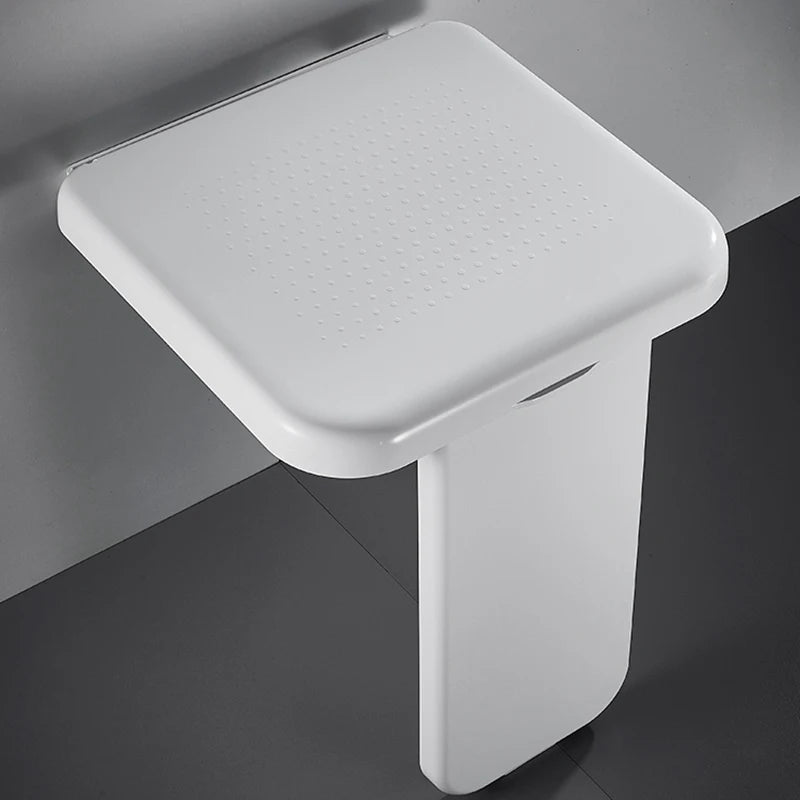 Silla de baño montada en la pared, taburete de masaje para niños, taburete de maquillaje para discapacitados, taburete plegable, muebles posmodernos