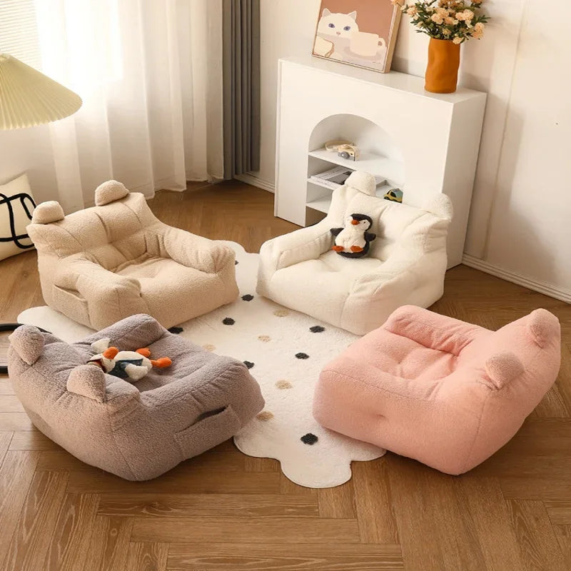 Canapé-lit pour tout-petits, pouf, chaise pour bébé, fauteuil pour enfants, transformateur, canapé en porcelaine, pliable, pouf pour enfants, gamer