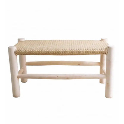 Taburete de cocina móvil Pasillo Playa Comedor Reposapiés moderno Tocador Silla de madera Diseño Dormitorio Niños Mesa de maquillaje Taburete Tejido Pequeño