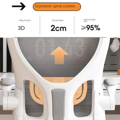 Study Computer Chair Home Sedentary Comfortable Desk Writing Stool Junior High School Students Lift Four Feet Children Seat