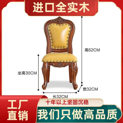 Small Kitchen Chair Coffee Table Adult Stool Living Room Solid Wood Backrest Children Chair Home Leather Low Stool 원목의자 Stuhl