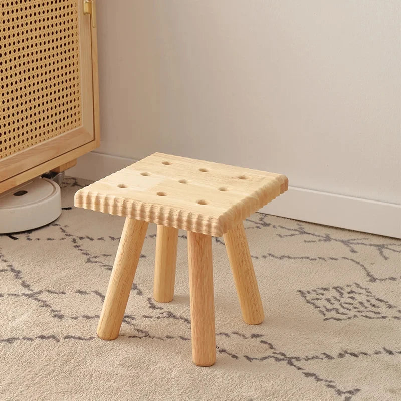 Repose-pieds Poignée Repose-pieds Toilette Rangement Chambre Balcon Cube Enfant Designer Adultes Repose-pieds Ergonomique Poef Meuble Pédicure