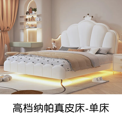 Princess Modern Children's Bed Elegant Pretty Light Luxury Children Beds Queen Size Camas De Dormitorio Furniture Home