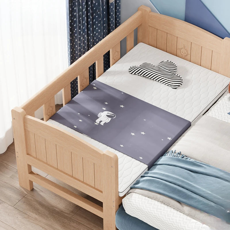 Poussettes légères Lits multifonctions Lit en bois pour enfants Mère Garçon Enfant Nouveau-né Chambre Cuna Para Bebe Meubles Enfants