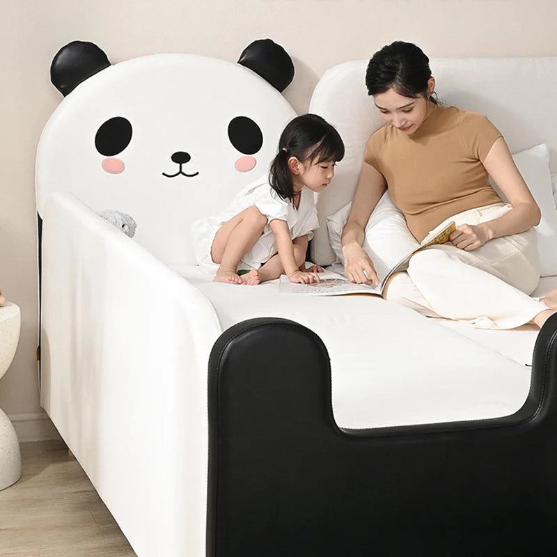 Cama infantil nórdica moderna para niñas, colchón, bonita cama infantil de lujo de princesa, cómoda, color blanco, muebles para el hogar