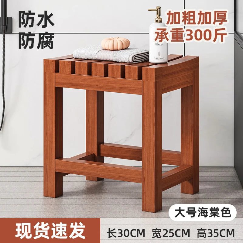 Nordic Low Bathroom Chair Designer Stackable Small Portable Elderly Stool Vanity Shower Children Cabeceros Postmodern Furniture