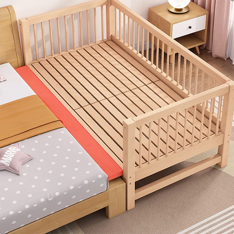 Barandilla Usa Camas Infantiles Individuales De Seguridad Modernas De Lujo Camas Infantiles Niña Dormitorio De Madera Letto Per Bambini Muebles Infantiles