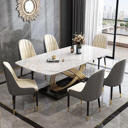 Tables Restaurant Cafe Table Dinning Sets Luxury Kitchen Islands Garden Modern Living Room Chairs Comedor Furniture Dining China