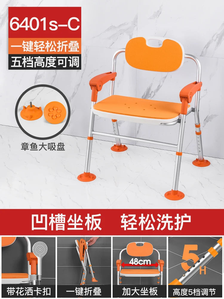 Minder Bench Bathroom Chair Vanity Children Shower Toilet Stool Designer Disabled Space Saving Taburete Plegable Salon Furniture