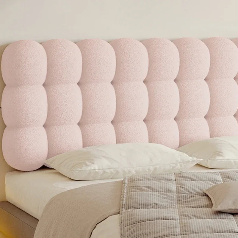 Tatami Double Bed Headboards Cushion Girl Soft Pink Headboards Children Modern Muebles Para Un Dormitorio Bedroom Furniture