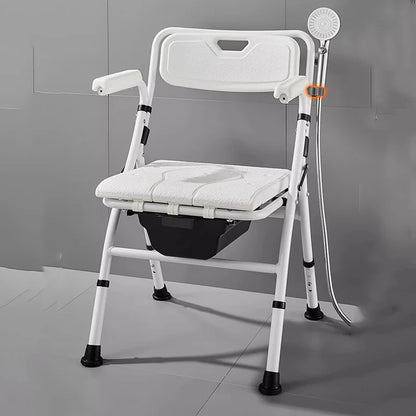 Silla de baño plegable portátil de metal y plástico para niños, ancianos, pasillo, ducha, taburete, dormitorio, cabeceros, muebles posmodernos