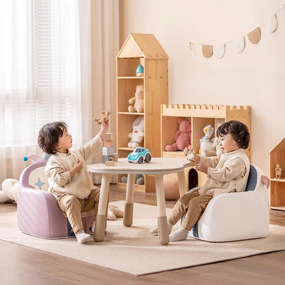 Sofa Child Kids Recliner Children's Bed Chair Mini Sofas Furniture Pouf Puffs Infant Seats Kid Couch Divano Kanapa Opens Girl