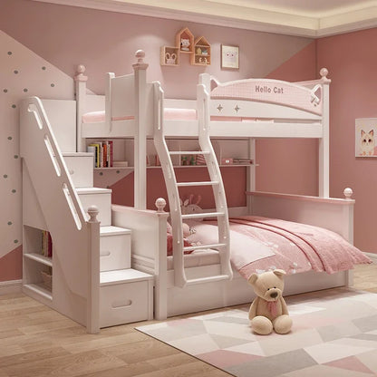 Newborn Kids Bed Bedroom Furniture Strollers Double Children Girl Berceau‌ Baby Bunk Beds Letto Per Bambini Juvenile Crib Things