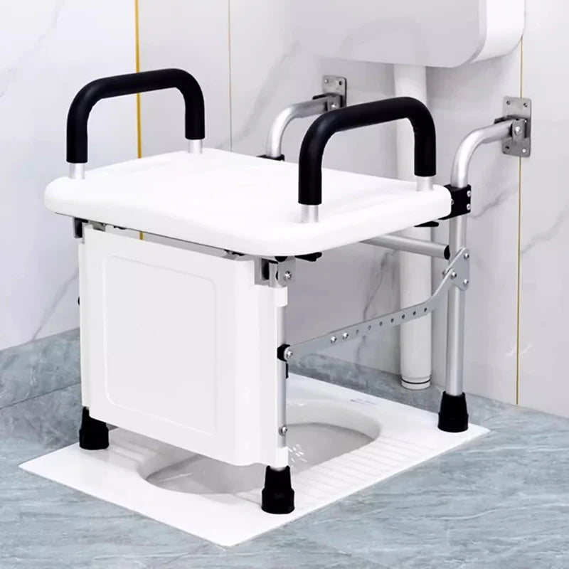 Taburete de baño Squatty Potty, taburete de ducha plegable para niños, accesorios para orinal, silla de baño para ancianos, silla para sentadillas, muebles de salón