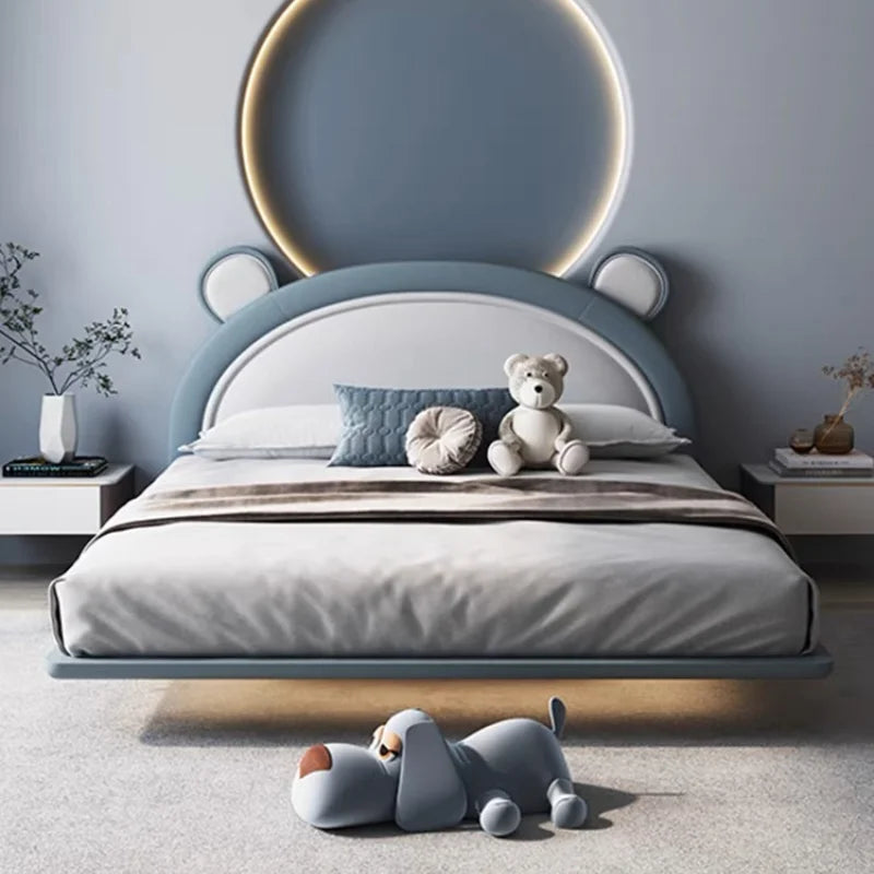 Cadre de lit pour enfants en forme d'animal unique Maison Comferter moderne Ensemble de lit moderne Ensemble de chambre à coucher Cama Infantil de luxe léger Meubles