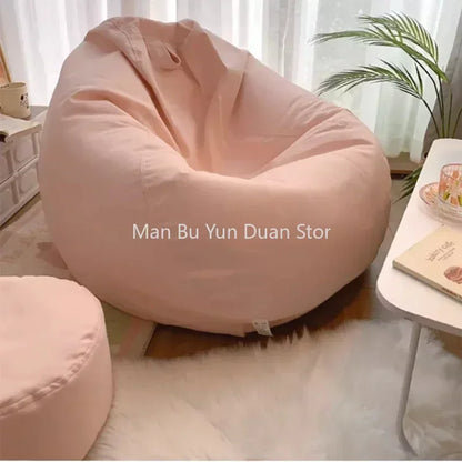 Canapé Pouf Inclinable Rose Salon Fauteuil Relax Simple Remplissage Confortable Bureau Salles Et Canapés Meubles Offres Meubles