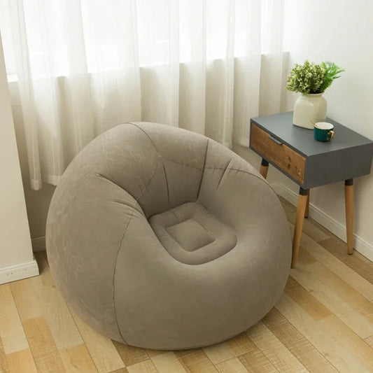 Large Lazy Inflatable Sofa Chairs PVC Lounger Seat Bean Bag Sofas Pouf Puff Couch Tatami Living Room Supply