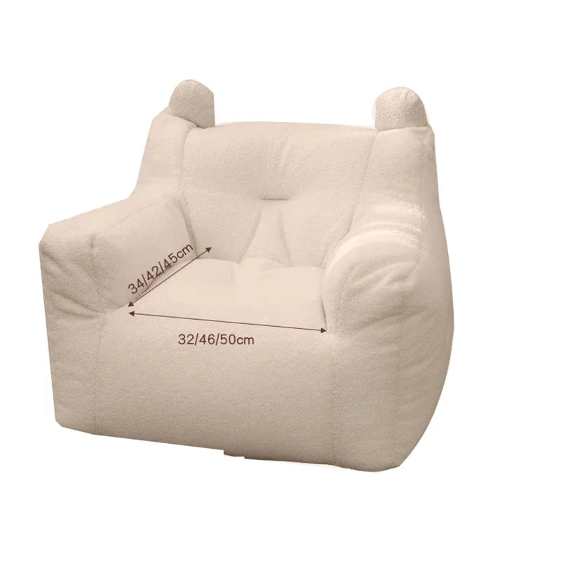 Toddler Sofa Child Room Furniture Children's Armchair Chair Mini Kind Bean Bag Seats Kids Infant Baby Desk Tables Lazy Couch