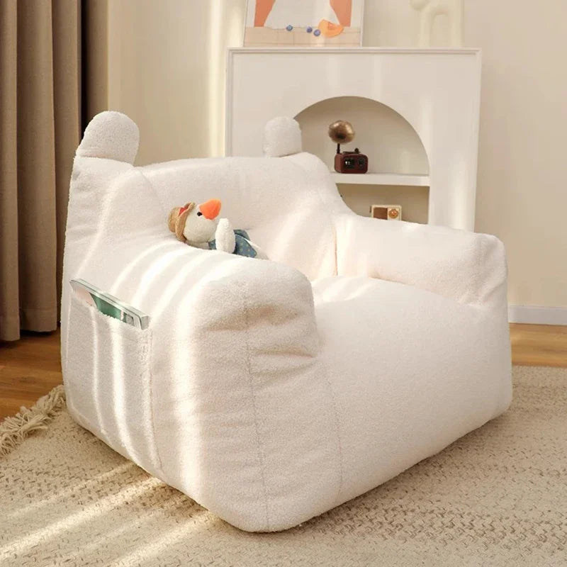 Toddler Sofa Child Room Furniture Children's Armchair Chair Mini Kind Bean Bag Seats Kids Infant Baby Desk Tables Lazy Couch