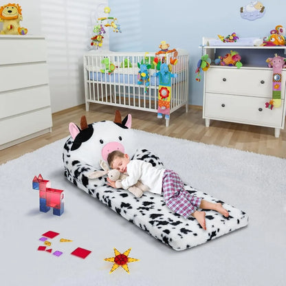 Sillón para niños pequeños, sofá para niños, sofá plegable 2 en 1 y mini sofá para niñas y niños, sofá para bebés