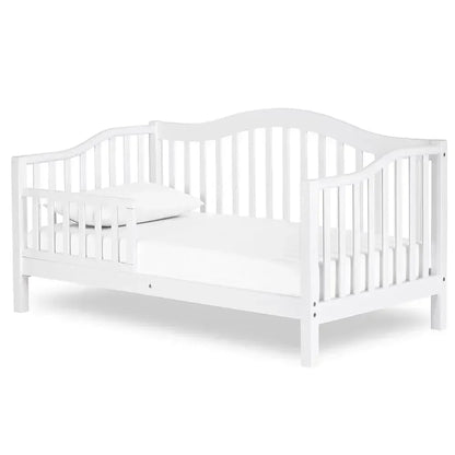 Lit de jour pour tout-petit On Me Austin en blanc, certifié Greenguard Gold 54 x 30 x 29 pouces (lot de 1)