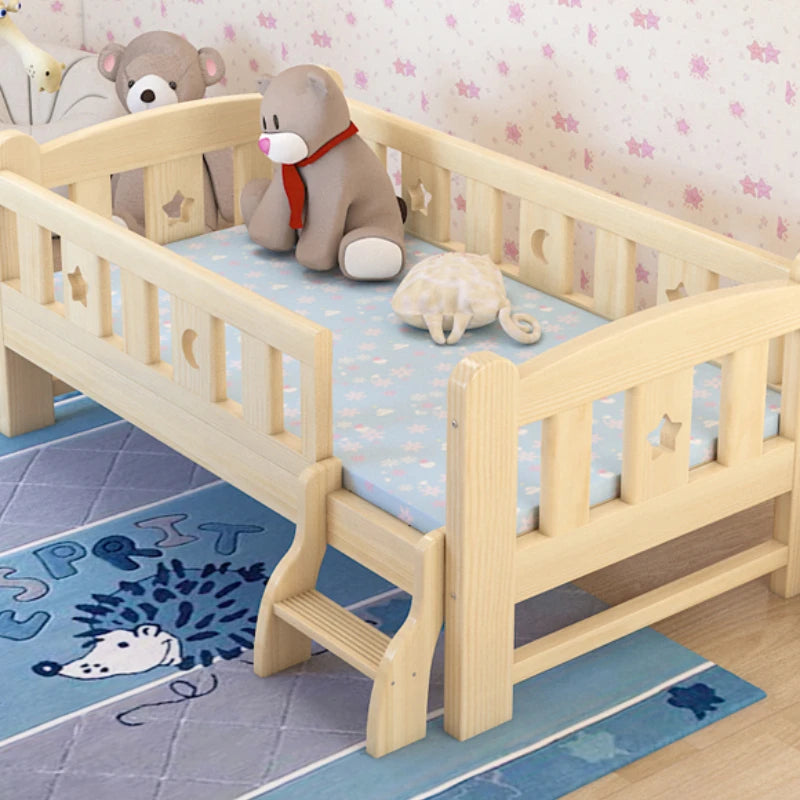 Mobilier pour tout-petits Berceau‌ Lits pour bébé Lit pour enfant Lit pour enfant de 6 ans à venir Fille Berceaux en bois Cama Infantil Juvénile Famille