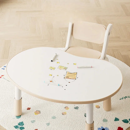 Tables d'école Bureau pour enfants Meubles de table pour enfants Étude pour étudiants Salle de classe Petite chaise Ensemble de fournitures pour enfants