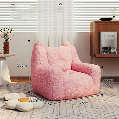 Mini Sofa Children's Seats Child Room Furniture Infant Toddler Couch Chair Lazy Kids Bean Bag Toddler Furniture Baby Armchair