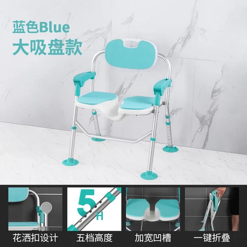 Toilette Douche Salle De Bain Chaise Vanité Enfants Pliant Pot Tabouret Portable Squat Personnes Âgées Haut Minder Tabouret Meubles Tendance