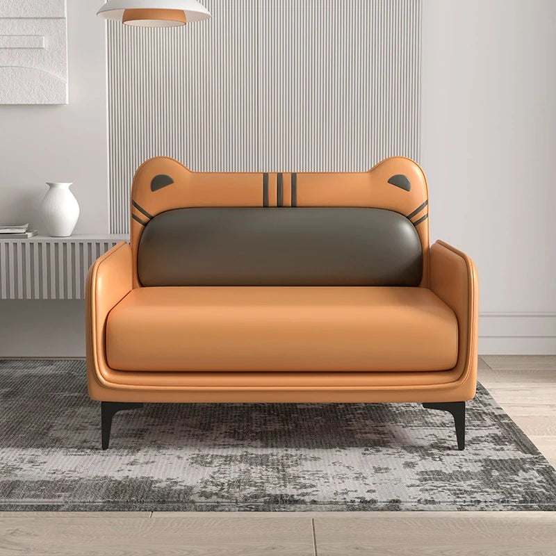 Canapés pour enfants simples et modernes, accessoires pour enfants, chaise, pouf, chambre d'enfant, lit, fauteuil, dessin animé, meubles de maison