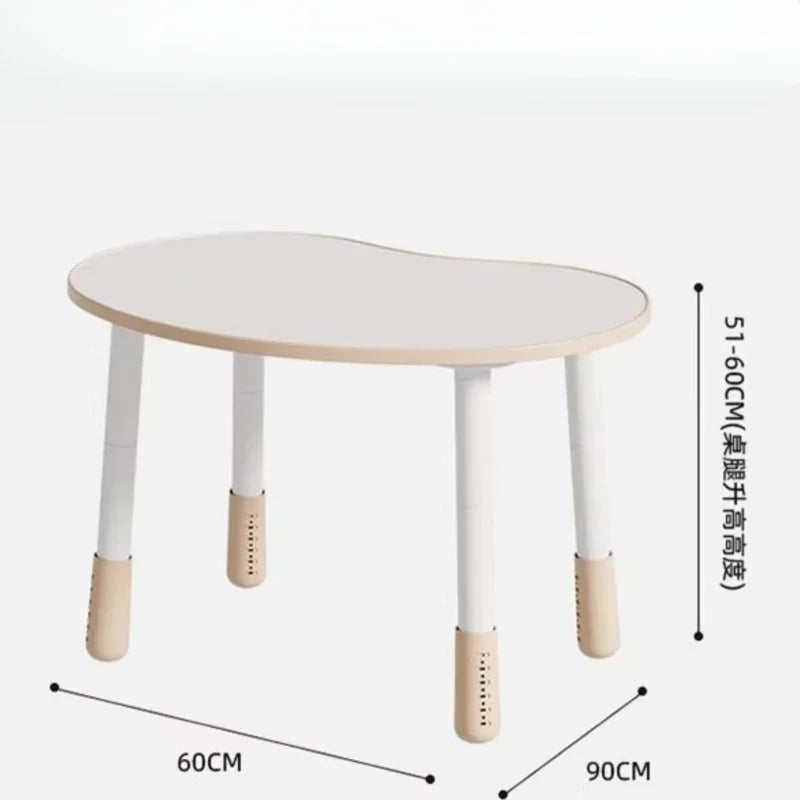 Tables d'école Bureau pour enfants Meubles de table pour enfants Étude pour étudiants Salle de classe Petite chaise Ensemble de fournitures pour enfants