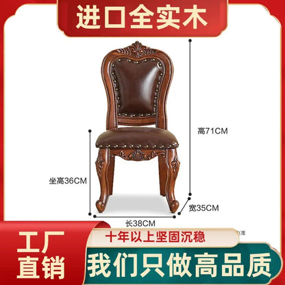 Small Kitchen Chair Coffee Table Adult Stool Living Room Solid Wood Backrest Children Chair Home Leather Low Stool 원목의자 Stuhl