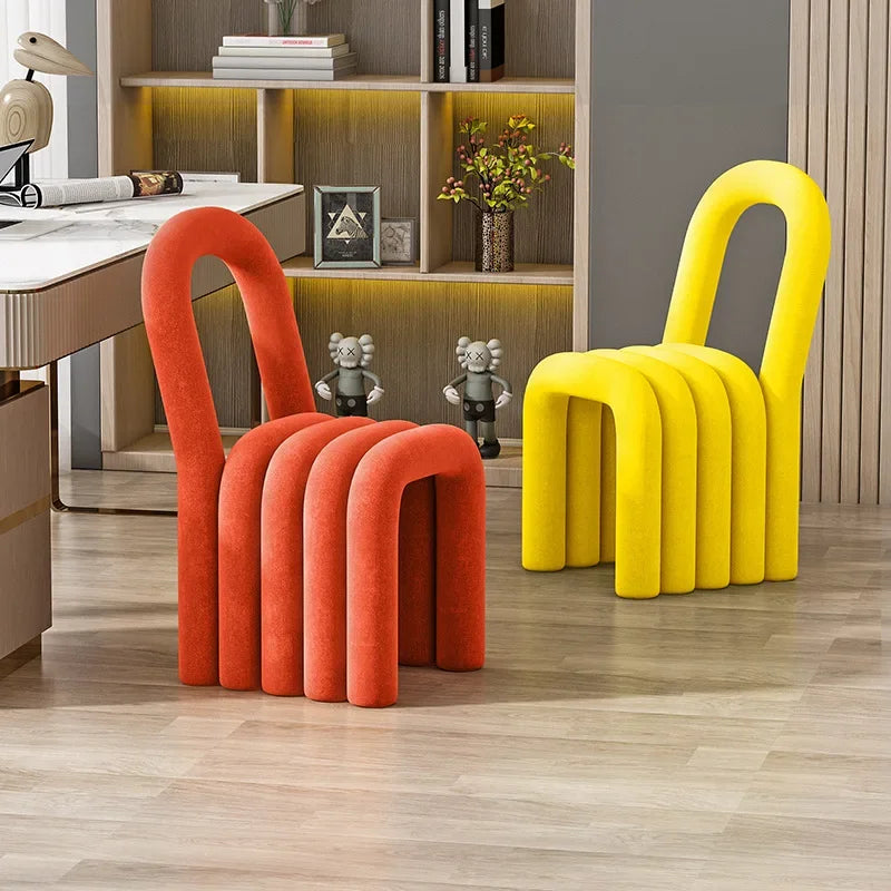 Tabouret nordique pour enfants, tabouret de table de maquillage, chaise de relaxation, banc de rangement pour couloir, repose-pieds, tabouret pour chambre à coucher, meubles de salon