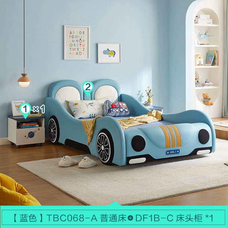 Luxury Modern Children Bed Pretty Cute Comferter Children Beds Queen Size Kinderbett Bedroom Set Furniture