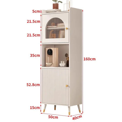 Buffets Ensembles de meubles d'extérieur Buffet Étagère préfabriquée Commode Tiroirs Salon Économiseur d'espace Armoire Salle à manger Modulaire LT