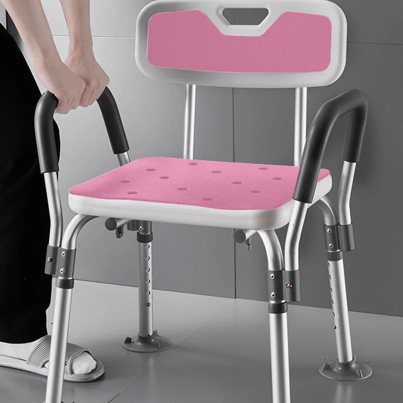 Nordic Disabled Bathroom Chair Step Headboards Shower Children Stool Elderly Medical Storage Silla Plegable Unique Furniture