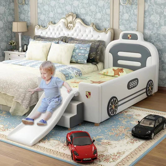 Bonita cama de lujo para niños, moderna y elegante, cómoda, para villa, cama para niños, loft para bebés, camas de dormitorio, muebles para el hogar