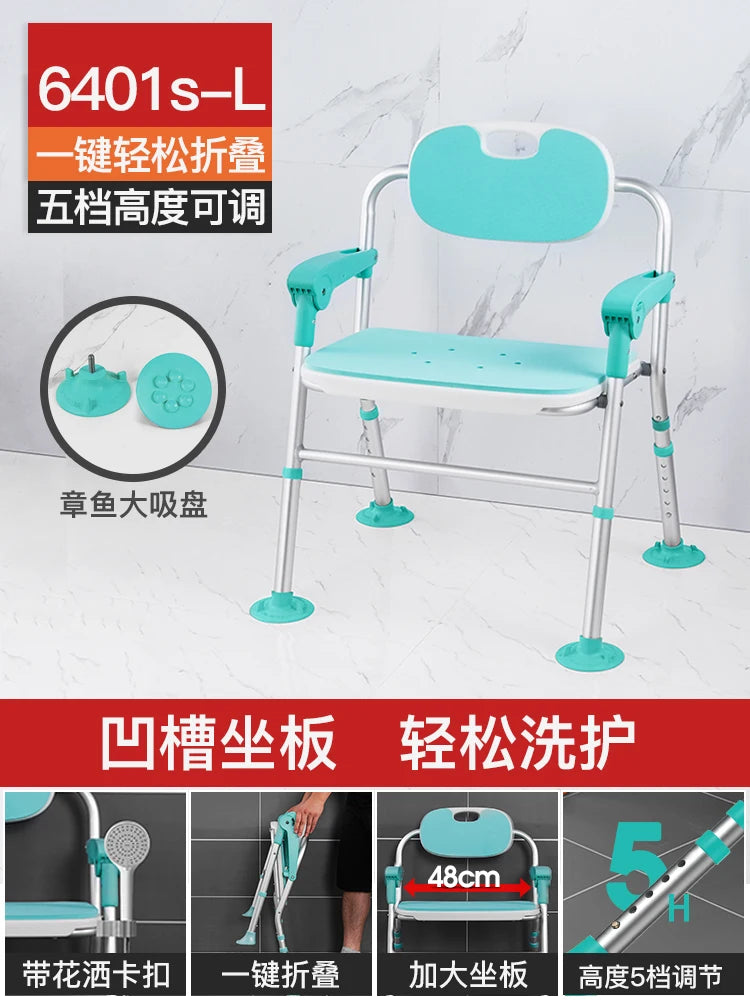 Minder Bench Bathroom Chair Vanity Children Shower Toilet Stool Designer Disabled Space Saving Taburete Plegable Salon Furniture