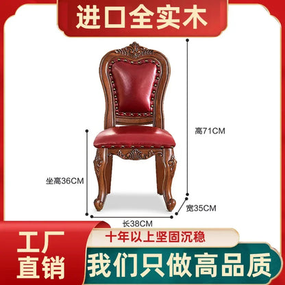 Small Kitchen Chair Coffee Table Adult Stool Living Room Solid Wood Backrest Children Chair Home Leather Low Stool 원목의자 Stuhl