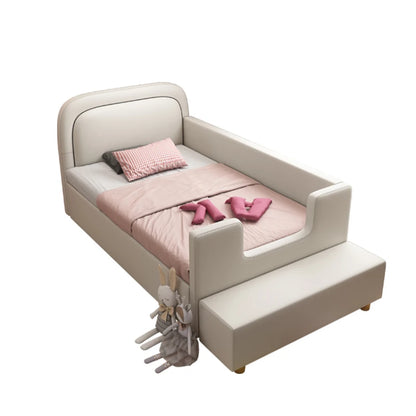 Camas para niñas princesas, modernas y cómodas, color rosa, para bebés, loft, color blanco, muebles para el hogar