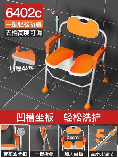 Minder Bench Bathroom Chair Vanity Children Shower Toilet Stool Designer Disabled Space Saving Taburete Plegable Salon Furniture