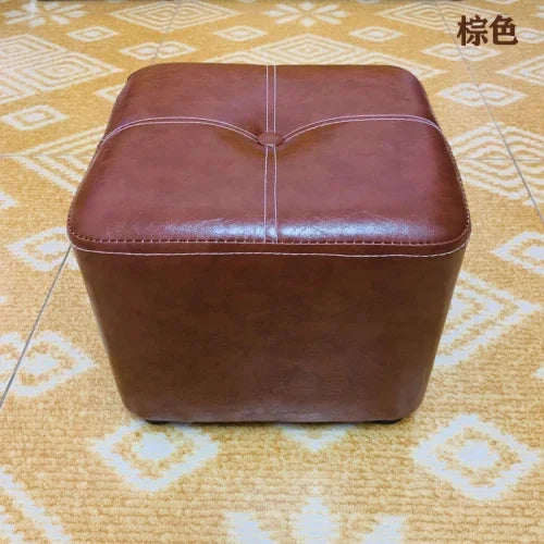 Nordic Makeup Stool Covers Square Dollhouse Low Small Kids Stool Vanity Chair Living Room Meuble De Salon Muebles Home Furniture