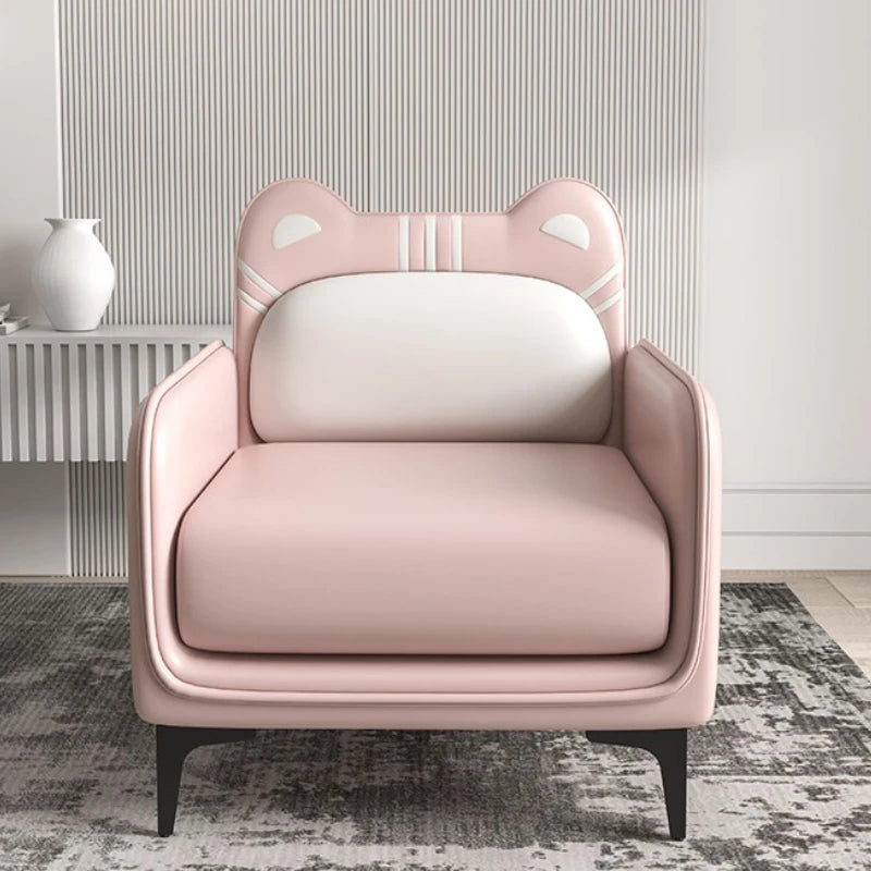 Simple Modern Children's Sofas Accessories Kid Chair Pouf Kids Room Bed Fauteuille Enfant Cartoon Armchairs Home Furniture