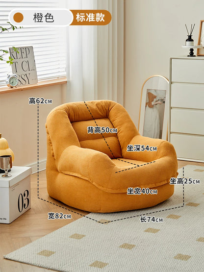 Sofa Kids Children Room Furniture Armchairs Small Accessories Bean Bag Chairs Seats Soft Transformer Canape Enfants Bed Read JGY