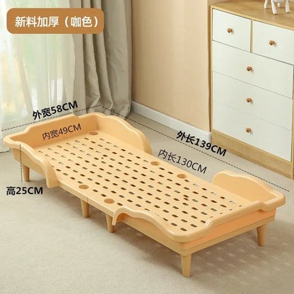 Splicable Folding kids bed furniture Portable baby furniture Kindergarten Children's lunch break bed Home Stackable toddler bed