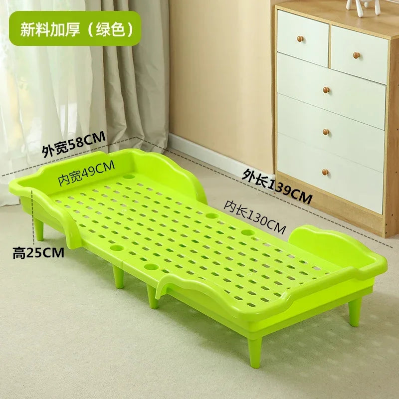 Splicable Folding kids bed furniture Portable baby furniture Kindergarten Children's lunch break bed Home Stackable toddler bed