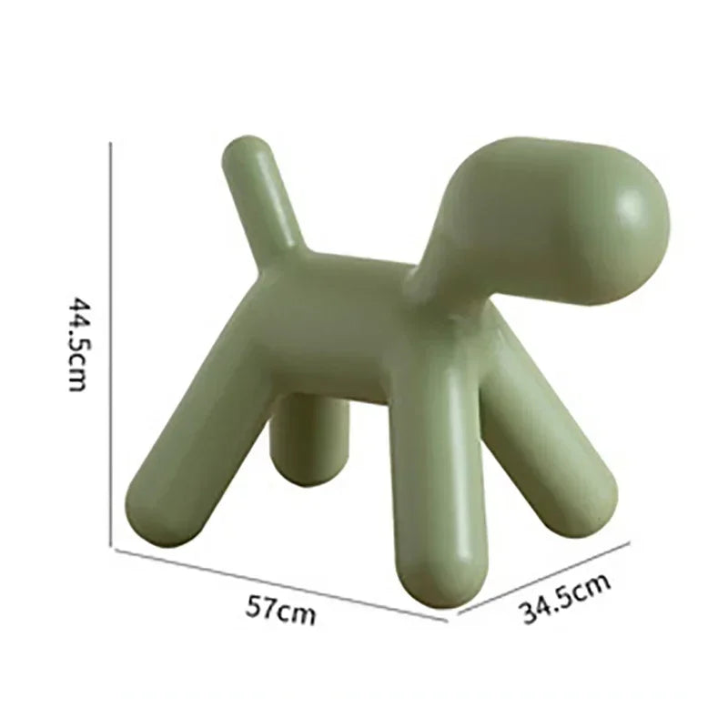 Nordic Children Stool Portable Small Chair Low Footrest Plastic Ottomans Multifunctional Living Room Decorative Stools Furniture