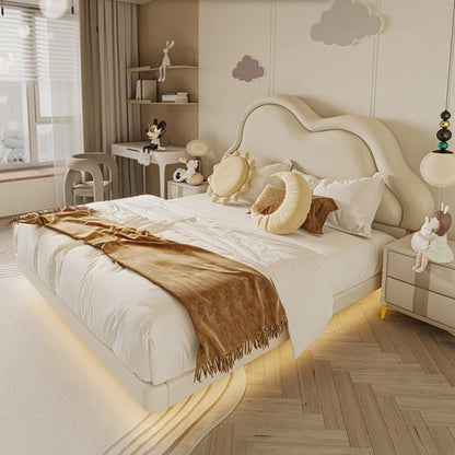 Lit pour enfants unique et joli, blanc, mignon et moderne, lit pour enfants, princesse, loft, cama, ensemble de chambre à coucher, meubles