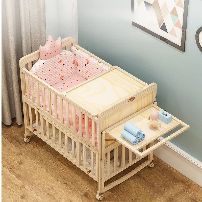 Camas multifuncionales Muebles de dormitorio Niños Herramientas para el cuidado del bebé Artículos para recién nacidos Letto Per Bambini Muebles de madera